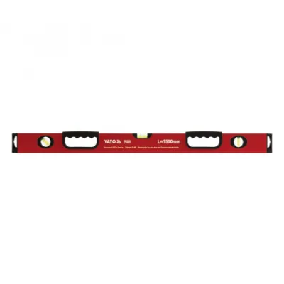 Nivelă aluminiu 1500 mm, 3 bule Yato YT-3026