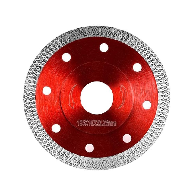 Disc diamantat pentru ceramica, turbo ultra subtire - 125x10x22.23 mm