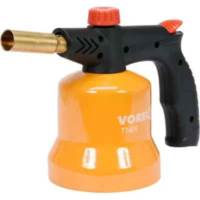 Lampa Gaz cu Aprindere Piezo-Electrica, 1.7 kW, 850 grade C max, 190g, Vorel 73404