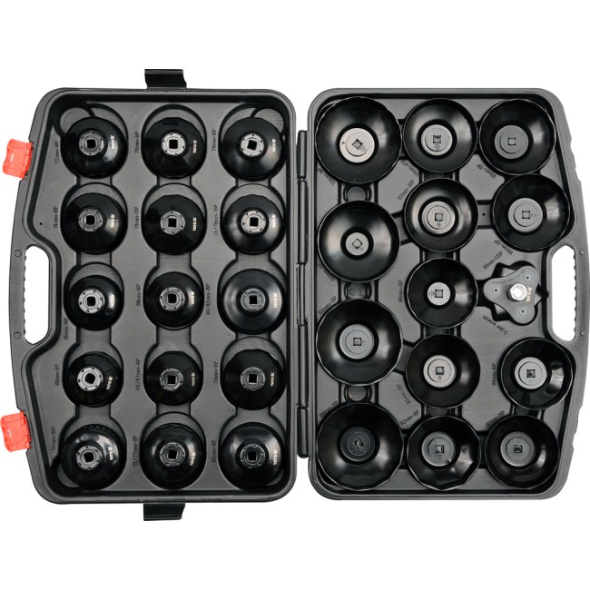 Set chei tubulare pentru filtru ulei, Yato YT-0596, 30 piese Set chei tubulare pentru filtru ulei, Yato YT-0596, 30 piese