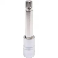 Bit Spline cu Adaptor 1/2, M10, 100MM, YATO YT-04353