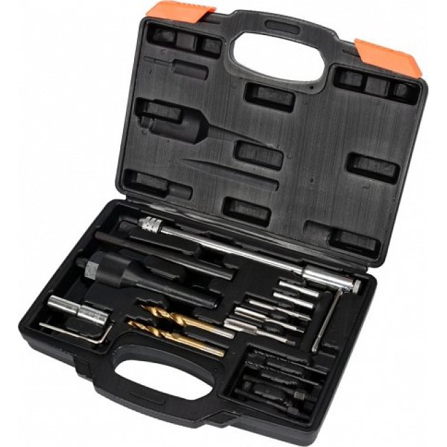 Set 16 extractoare pentru bujii rupte 3/8 Yato YT-05342 Set 16 extractoare pentru bujii rupte 3/8 Yato YT-05342