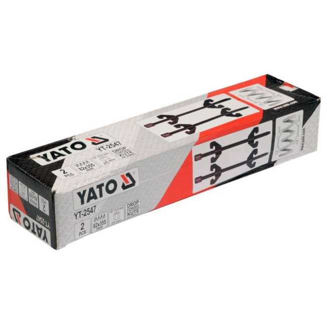 Set 2 Prese pentru Arcuri 82 x 355mm Yato YT-2547