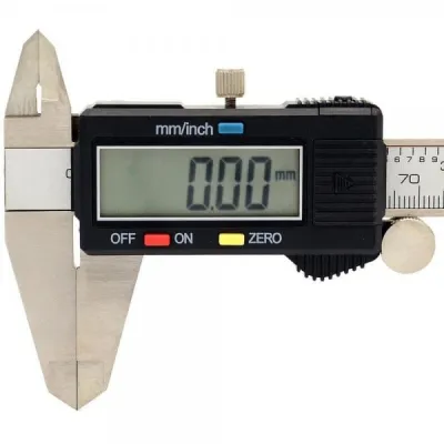 Subler profesional digital de exterior si de interior cu tija de adancime, inch-mm 0-150mm