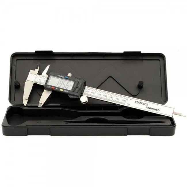 Subler profesional digital de exterior si de interior cu tija de adancime, inch-mm 0-150mm