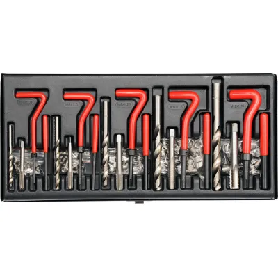 Set pentru reparat filete, Yato YT-1763, M5-M12, 131 bucati