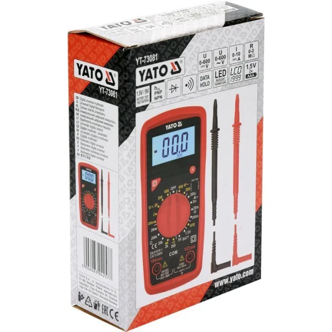 Multimetru Digital Yato YT-73081