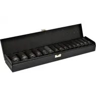 Set chei tubulare adanci, de impact Yato YT-1055, 1-2'',15 Buc, Cr-Mo, 10-32mm