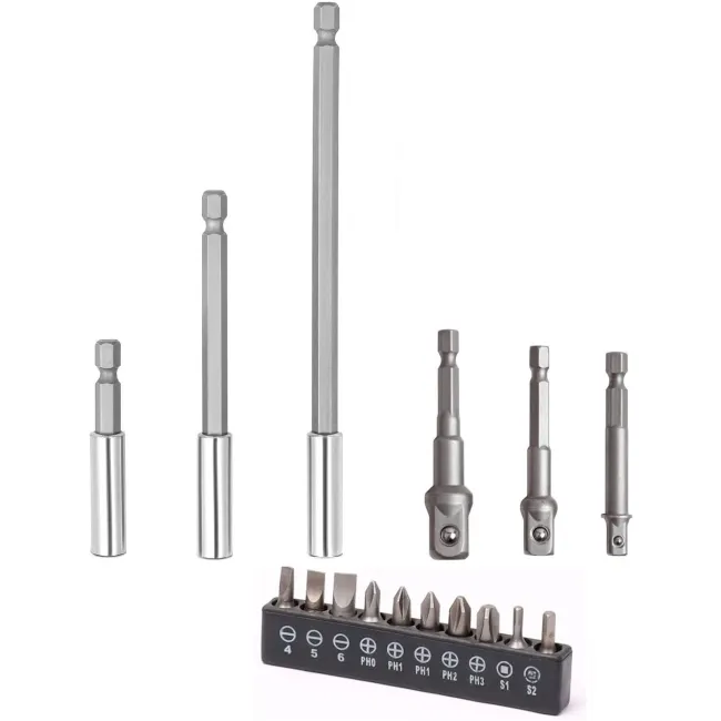 Set Adaptori, Biti si Prelungitoare 16 Piese CR-V, SDY-94175