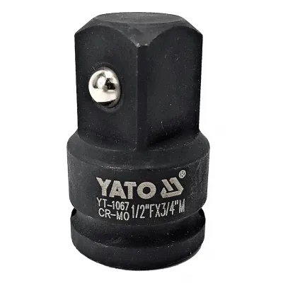 Reductie pentru chei de impact Yato, 1/2" Fx 3/4" M, YT-1067