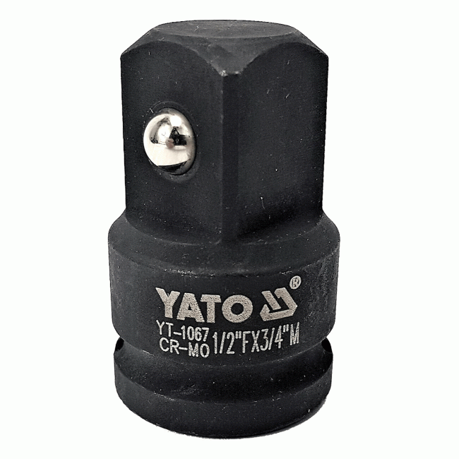 Reductie pentru chei de impact Yato, 1/2" Fx 3/4" M, YT-1067