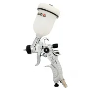 Pistol de vopsit cu cana sus, Yato YT-2357, 100 ml, duza 0.8 mm, HVLP