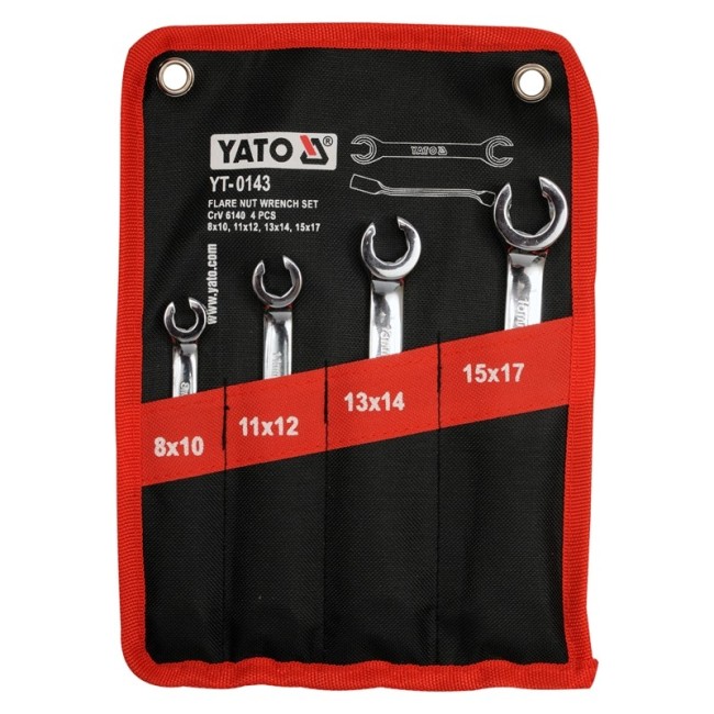 Set 4 chei inelare semideschise Yato YT-0143