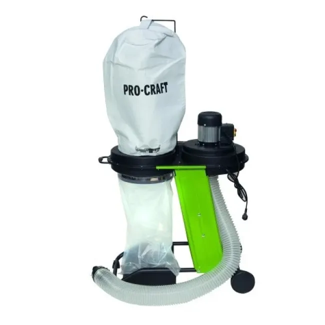 Colector de praf Procraft PDC550, 550 W, 2850 rpm, sac 75l, 19.7 Kg