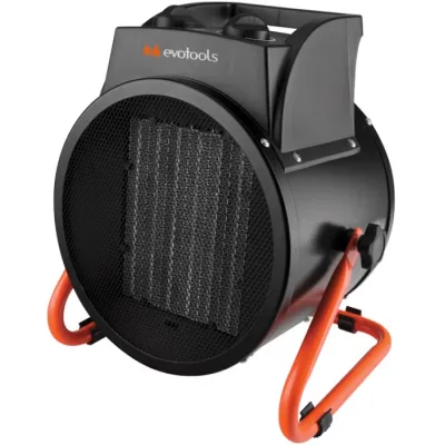 Aeroterma electrica Evotools, 5000 W, rezistenta ceramica, termostat, tensiunea de alimentare 400 V Aeroterma electrica Evotools, 5000 W, rezistenta ceramica, termostat, tensiunea de alimentare 400 V