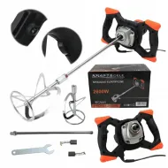 Mixer electric pentru vopsele / adezivi / mortare, Kraft&Dele KD541, 2600 W, 800 RPM, 1 paleta de amestec inclusa