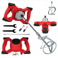 Mixer electric pentru vopsele / adezivi / mortare, Craft-Tec MX562, 3200 W, 1500 RPM, 1 paleta de amestec, 5 trepte de viteza