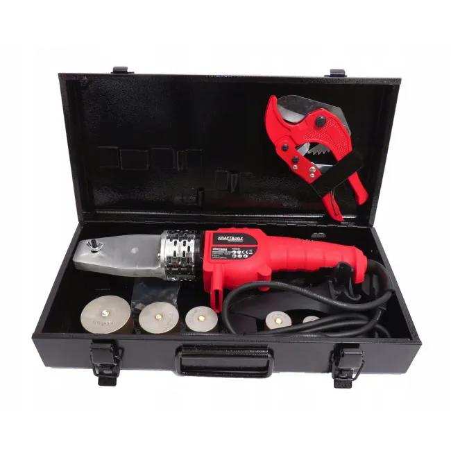 Trusa sudura pentru lipire tevi si fitinguri PPR, Kraft&Dele KD3040, 20 - 50 mm, 1900 W
