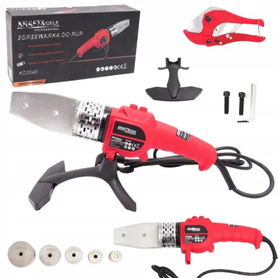 Trusa sudura pentru lipire tevi si fitinguri PPR, Kraft&Dele KD3040, 20 - 50 mm, 1900 W