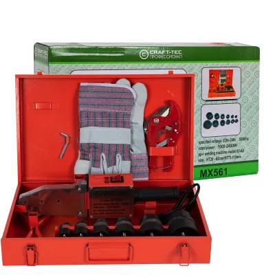 Trusa sudura pentru lipire tevi si fitinguri PPR, Craft-Tec MX561, 20 - 63 mm, 1600-2400 W