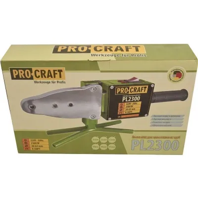 Plita PPR ProCraft PL2300, 2300W, 300 grade C, trusa cu 6 bac-uri 