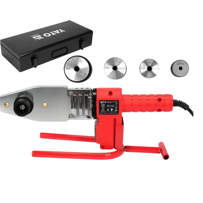 Trusa sudura pentru lipire tevi si fitinguri PPR, Yato YT-82251, 16 - 32 mm, 800 W Trusa sudura pentru lipire tevi si fitinguri PPR, Yato YT-82251, 16 - 32 mm, 800 W
