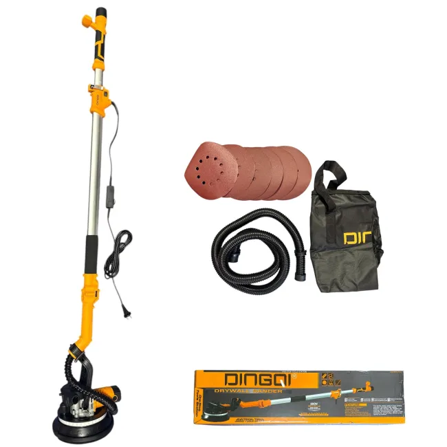 Slefuitor pentru pereti DINQGI, 880 W, 6000 rotatii, Disc 225 mm, 1000-2100 RPM Slefuitor pentru pereti DINQGI, 880 W, 6000 rotatii, Disc 225 mm, 1000-2100 RPM