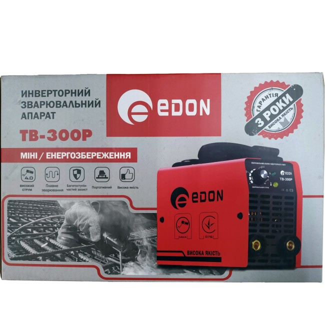 Invertor de Sudura EDON TB-300P, Ventilator racire, Accesorii Incluse