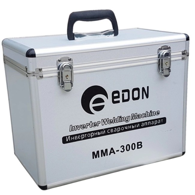Aparat de sudura tip invertor Edon MMA 300B + geanta transport, accesorii incluse