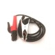 Set Cabluri de Sudura 14mmp cu Cleste Port Electrod 300A si Cupla Cablu DKJ 10-25mmp (Mufa 9mm)