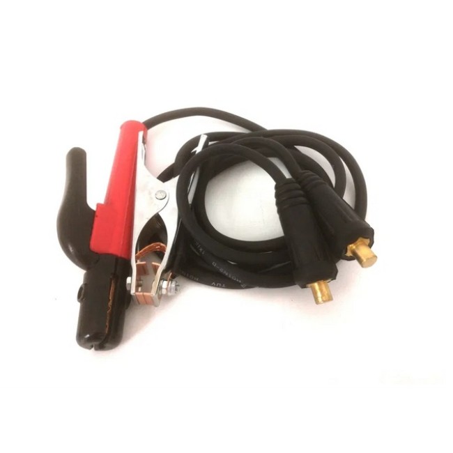 Set Cabluri de Sudura 16mmp cu Cleste Port Electrod 300A si Cupla Cablu DKJ 35-50mmp (Mufa 13mm)