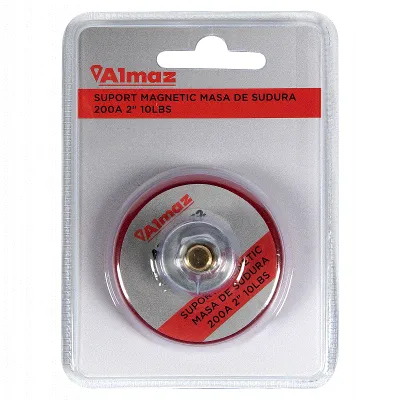 Suport magnetic masa de sudura 200A 2" 10lbs, Almaz AZ-ES032 Suport magnetic masa de sudura 200A 2" 10lbs, Almaz AZ-ES032