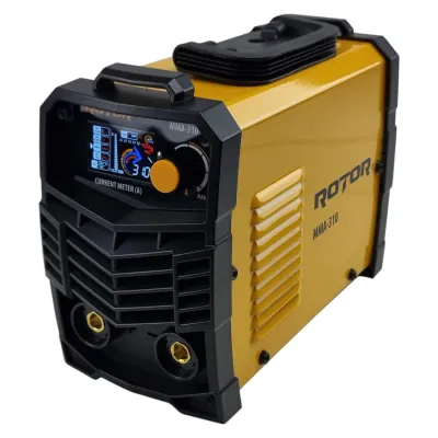 Aparat de sudura tip invertor, Rotor MMA-310, 20-310 A, 5.6 kW, afisaj color, functie anti-lipire, ventilator de racire Aparat de sudura tip invertor, Rotor MMA-310, 20-310 A, 5.6 kW, afisaj color, functie anti-lipire, ventilator de racire