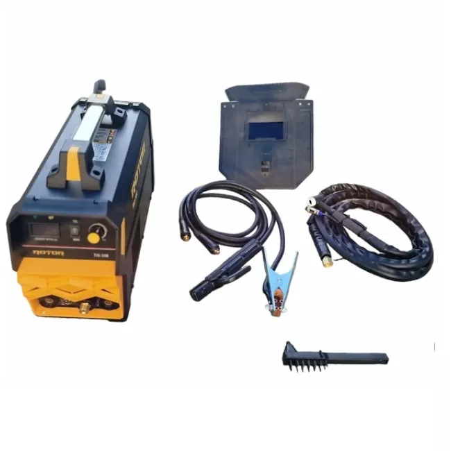 Aparat de sudura Rotor TIG300A/MMA 180A, ecran LCD, accesorii incluse