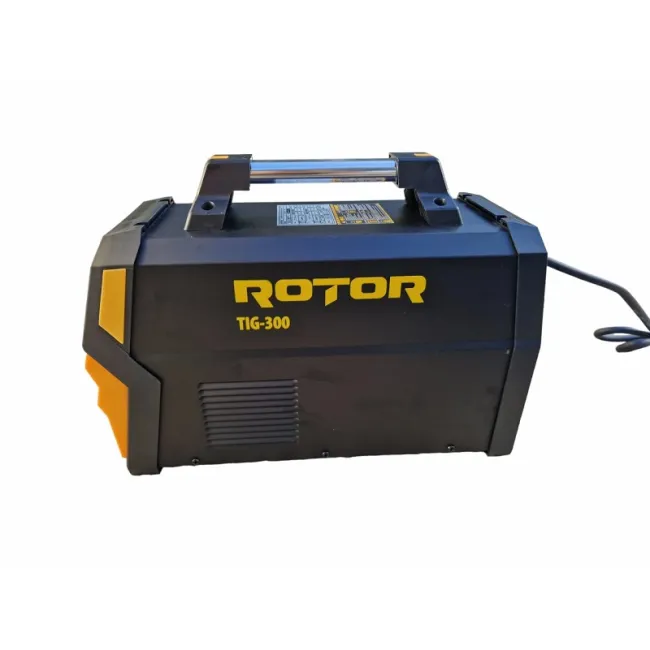 Aparat de sudura Rotor TIG300A/MMA 180A, ecran LCD, accesorii incluse