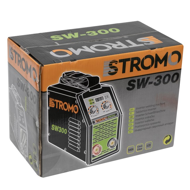 Aparat de sudura tip invertor Stromo SW300, 300 Ah, accesorii incluse, electrod 1.5-5mm