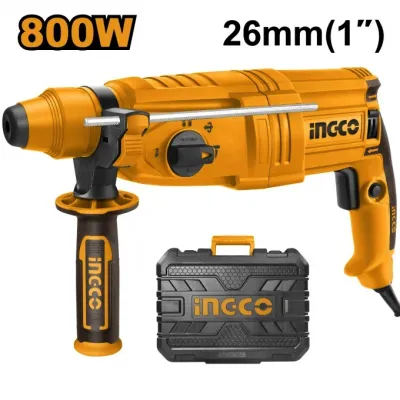 Ciocan rotopercutor Ingco RGH9028, 800 W, 2.5 J, SDS-Plus Ciocan rotopercutor Ingco RGH9028, 800 W, 2.5 J, SDS-Plus