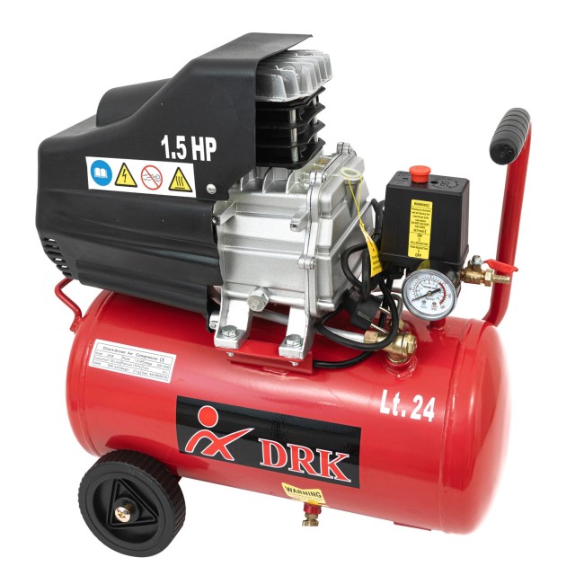 Compresor aer DRK LBXB 20 L, 1.5 CP, 115 PSI, 135 l/min