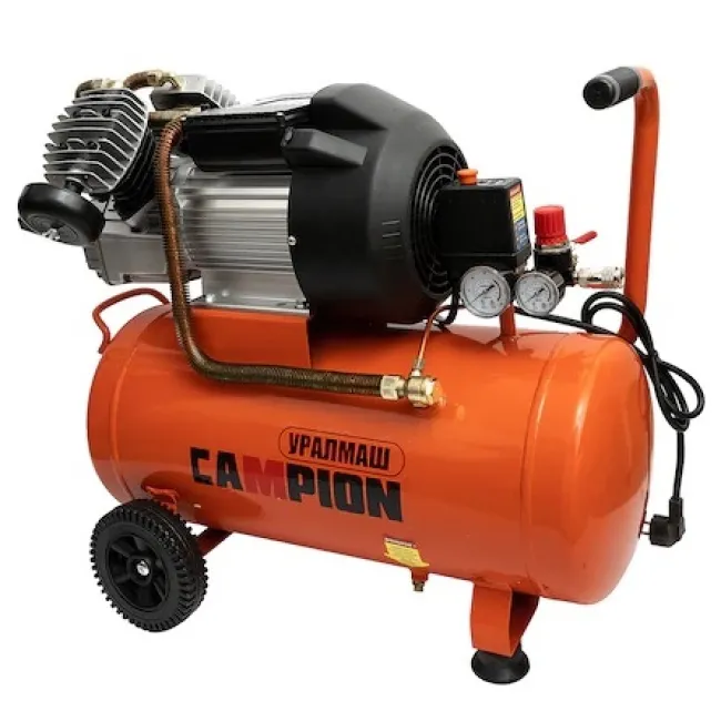 Compresor aer CAMPION, butelie 50L cu motor mare 100L, 3000 W, 8 Bari, 356 l/min