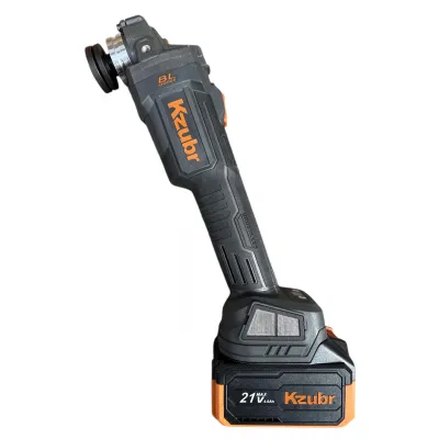 Polizor unghiular / Flex cu acumulator KZUBR KBLEAG-21V-125, 21 V, 4 Ah, valiza transport, 2 baterii incluse, 125 MM, afisaj led, viteza variabila, Brushless Polizor unghiular / Flex cu acumulator KZUBR KBLEAG-21V-125, 21 V, 4 Ah, valiza transport, 2 baterii incluse, 125 MM, afisaj led, viteza variabila, Brushless
