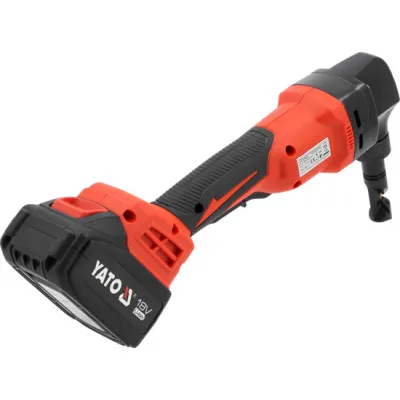 Foarfeca electrica pentru taiat foi de tabla de maxim 1.6mm, cu acumulator 18v, Yato YT-82398