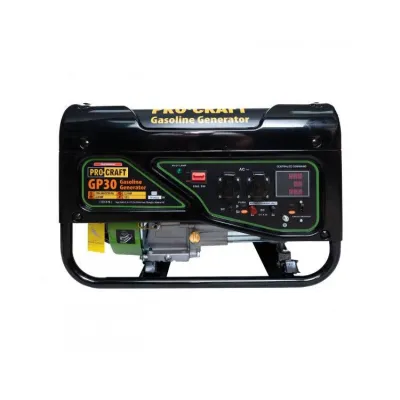 Generator de curent electric, pe benzina, Procraft GP30, 4 Timpi, 2.8 kW Generator de curent electric, pe benzina, Procraft GP30, 4 Timpi, 2.8 kW