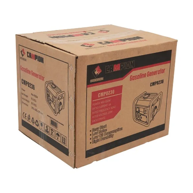 Generator de curent electric, monofazic, pe benzina, Campion CMP0236, 2 Timpi, 950 W