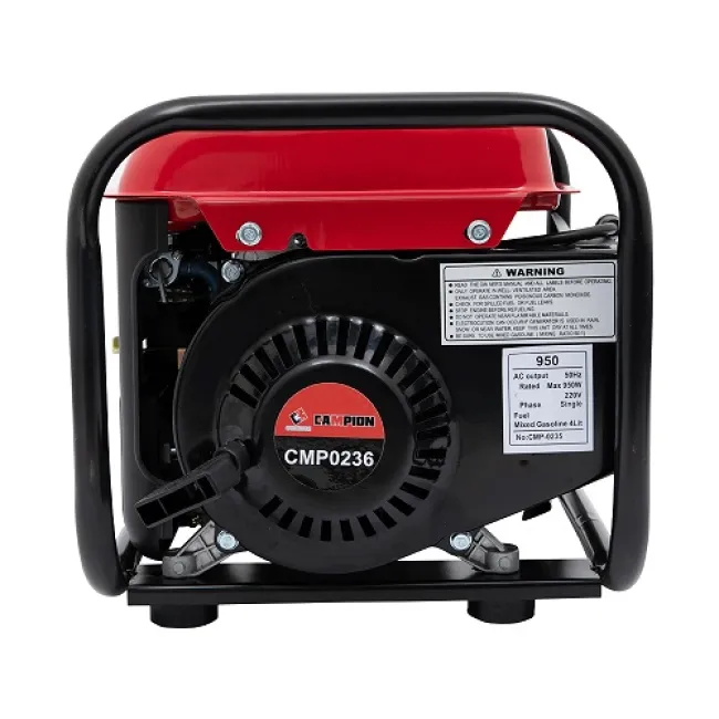 Generator de curent electric, monofazic, pe benzina, Campion CMP0236, 2 Timpi, 950 W