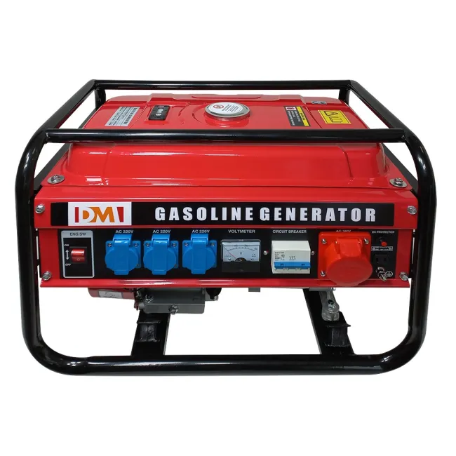 Generator de curent electric, pe benzina, DM7500WW, 4 Timpi, 220 V / 380 V, 2.5 kW, 7 CP, cu AVR