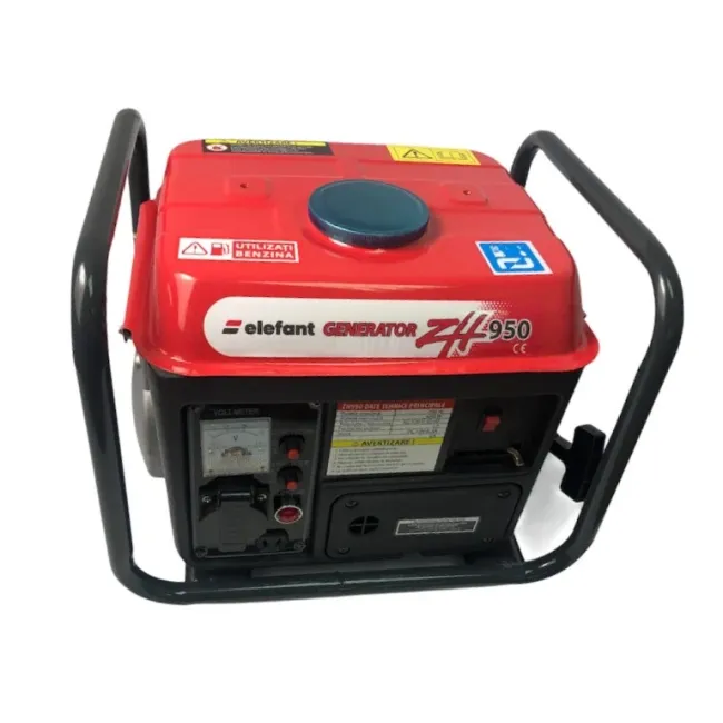 Generator de curent electric, monofazic, pe benzina, Elefant Zh950, 2 Timpi, 700W, 230v, 1 CP