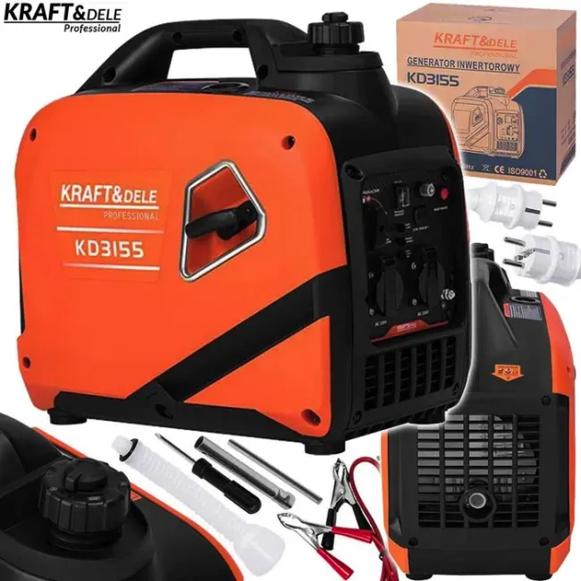 Generator invertor silentios, Kraft&Dele KD3155, 2.6 kW