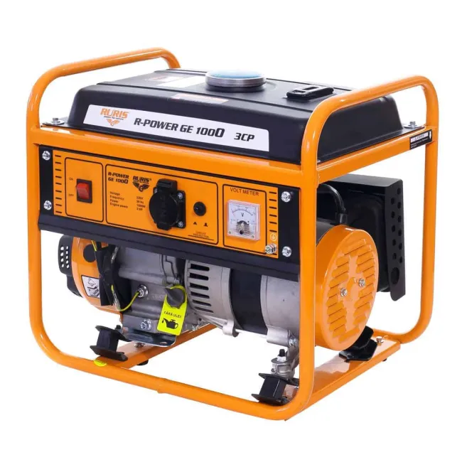 Generator de curent electric, monofazic, pe benzina, RURIS R-Power GE1000, 4 timpi, 130 cc, 220 V, 1100 W