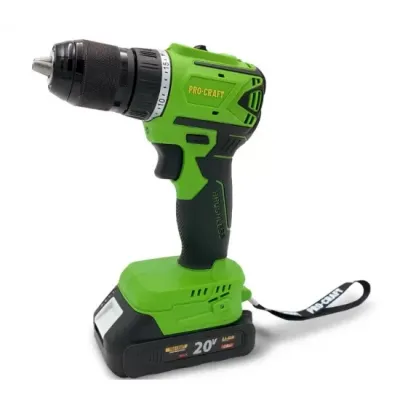 Masina de gaurit si insurubat, Procraft PA18BL, cu 2 acumulatori, 20V, 4Ah, Li-Ion, 1 incarcator Masina de gaurit si insurubat, Procraft PA18BL, cu 2 acumulatori, 20V, 4Ah, Li-Ion, 1 incarcator