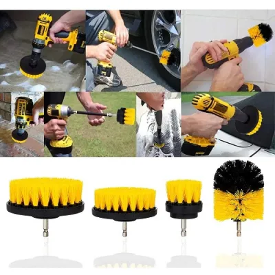 Set 4 perii de curatat pentru bormasina Detoolz DZ-SE234 Set 4 perii de curatat pentru bormasina Detoolz DZ-SE234
